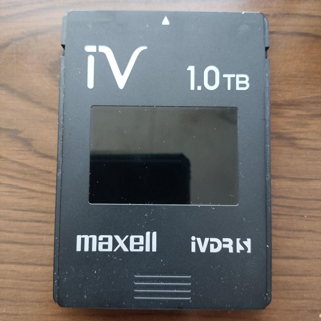 maxell iVDRS 1TB 動作確認済み マクセル wooo ivdr-s