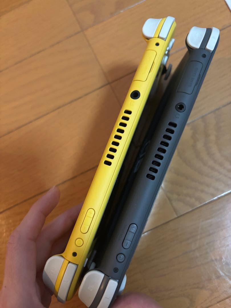 Nintendo Switch Lite イエロー グレー２点セット