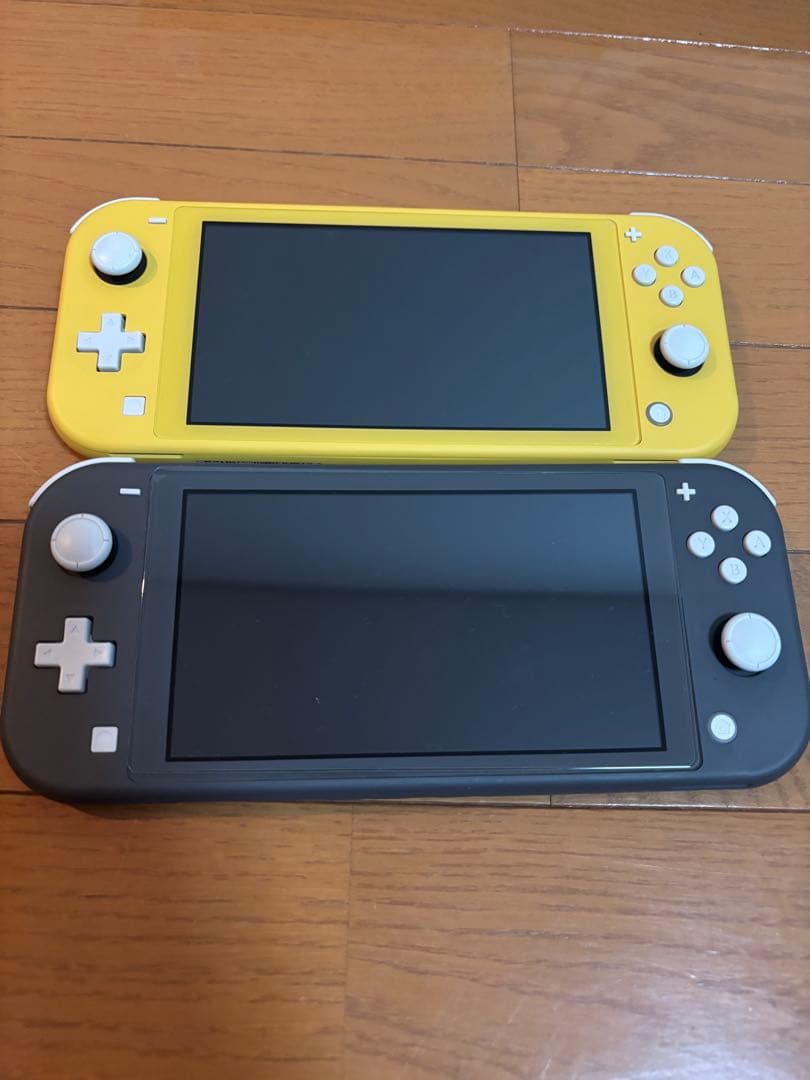 Nintendo Switch Lite イエロー グレー２点セット