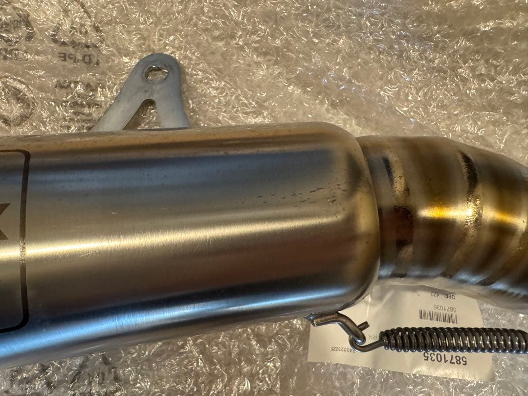 ZX10R ARROW PRO-RACE スリップオンマフラー中間パイプ　付き