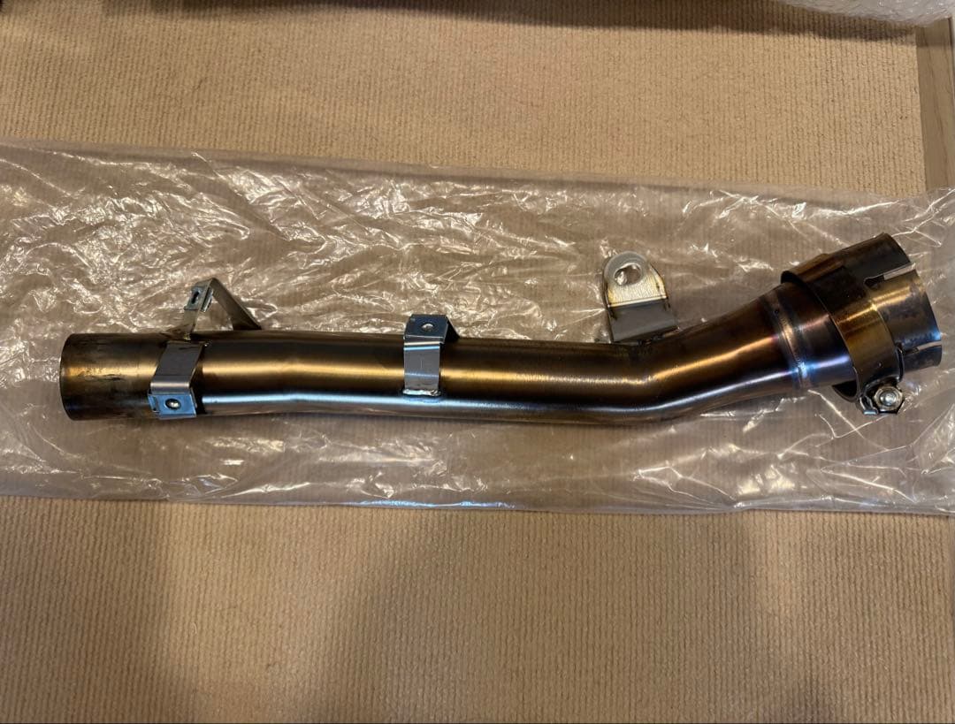 ZX10R ARROW PRO-RACE スリップオンマフラー中間パイプ　付き