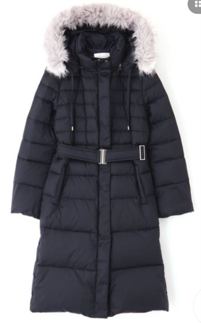 ピンキーアンドダイアン タフタロングダウンコート