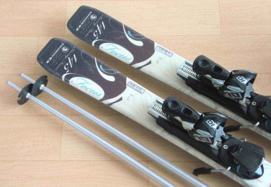 ■■11月限定■送料無料■サロモン■女性用スキー4点セット■145/24.5■■