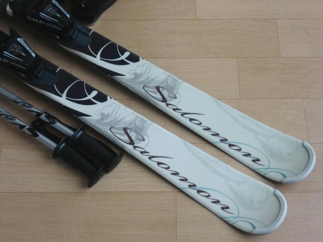 ■■11月限定■送料無料■サロモン■女性用スキー4点セット■145/24.5■■