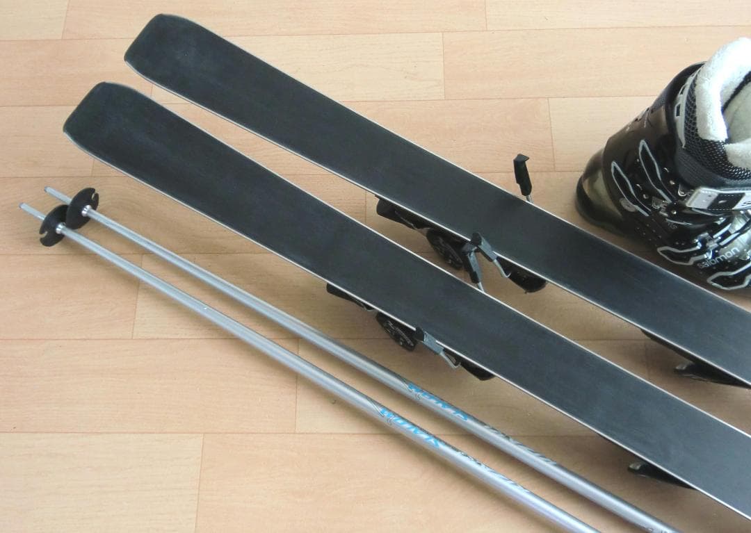 ■■11月限定■送料無料■サロモン■女性用スキー4点セット■145/24.5■■