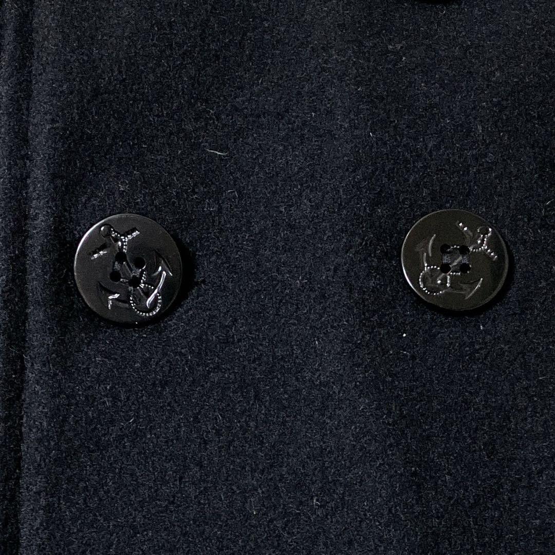 美品✨ Schott ピーコート 740 裏地キルティング 黒 36 ショット