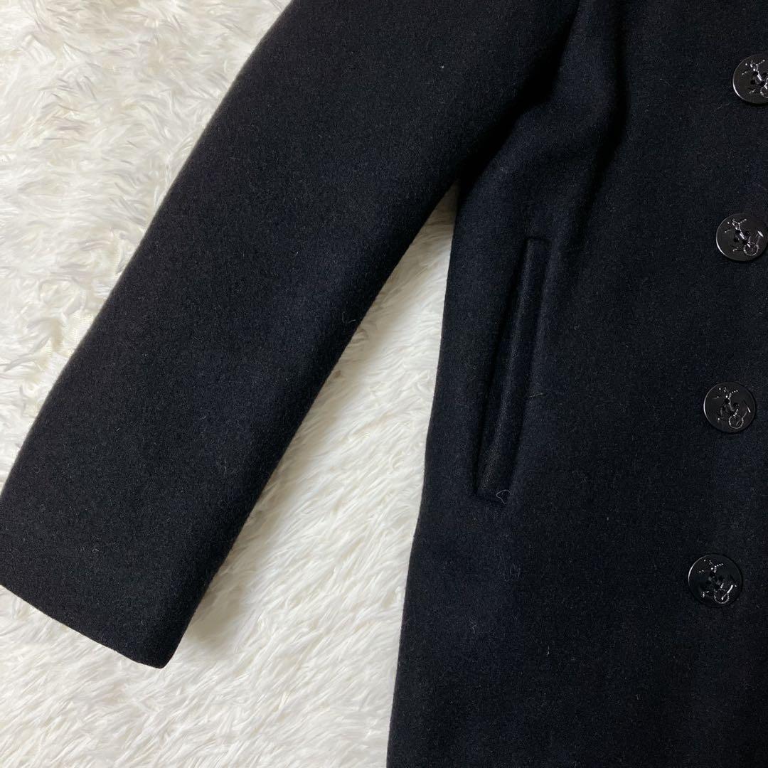 美品✨ Schott ピーコート 740 裏地キルティング 黒 36 ショット