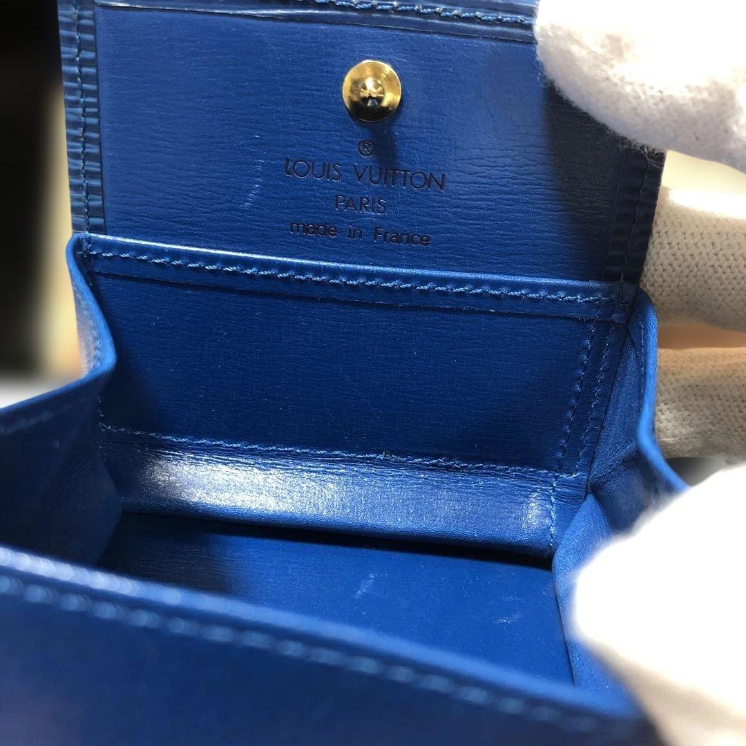 ルイヴィトン　ポルトモネボワット　エピ　ケース　未使用