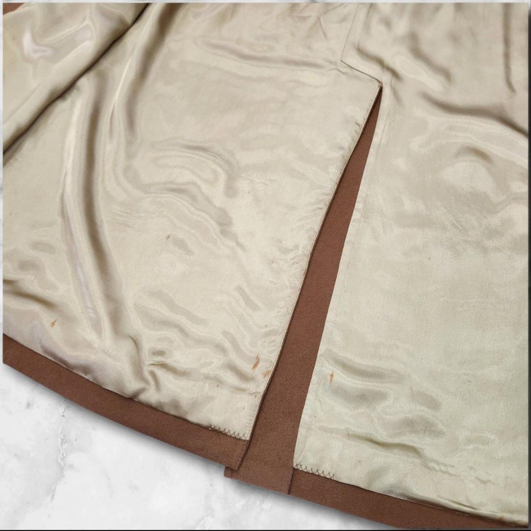 カシミヤ100% チェスターコート 3XL キャメル ロング丈 オーバーサイズ