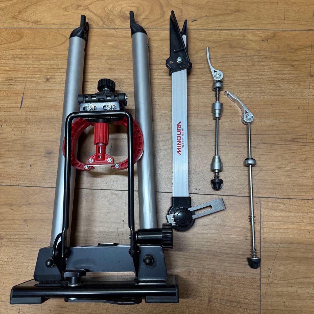 ミノウラ FT-1 振れ取り台 スルーアクスル用アダプター付