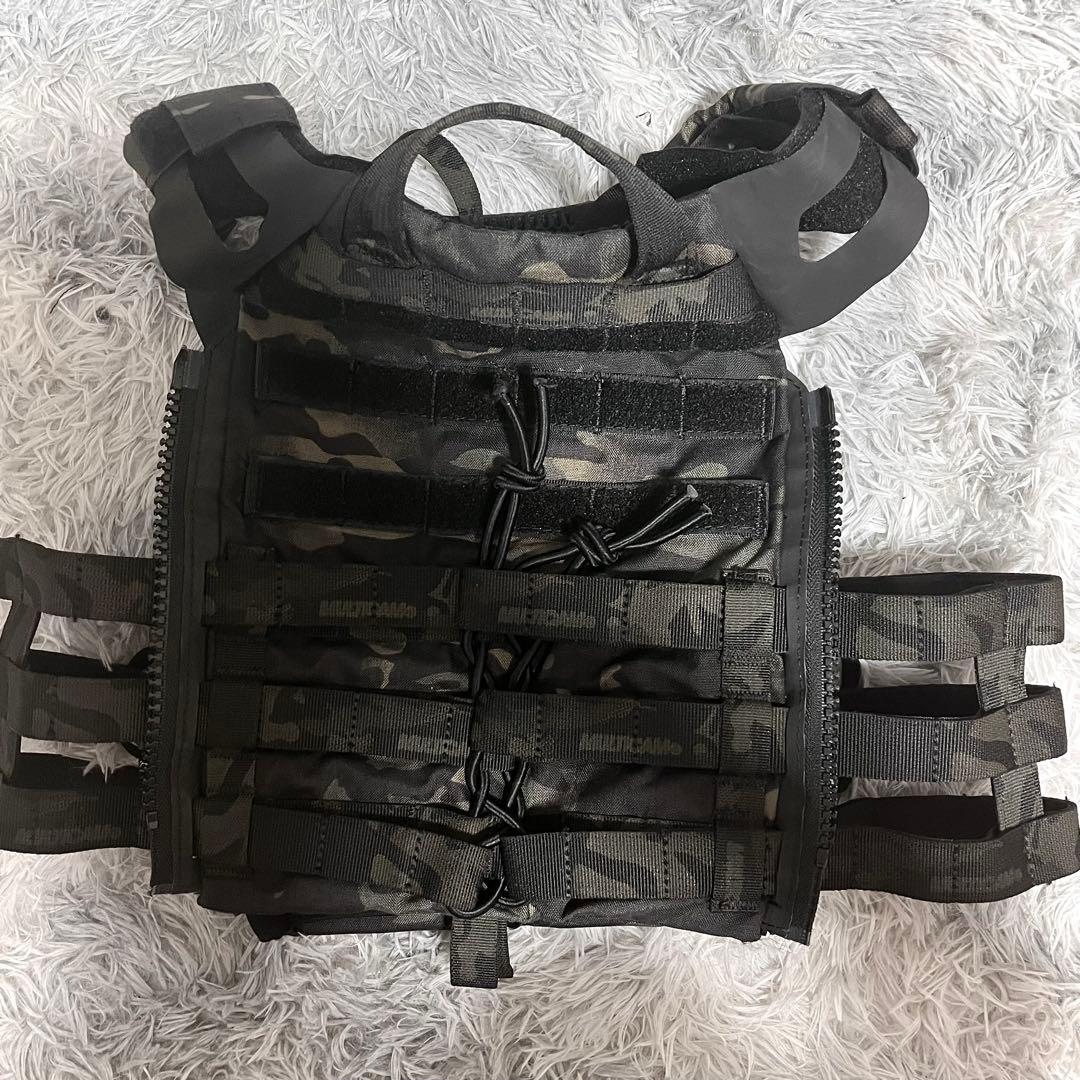 美品　エマーソン製 マルチカムブラック プレートキャリア　CPC EMERSON