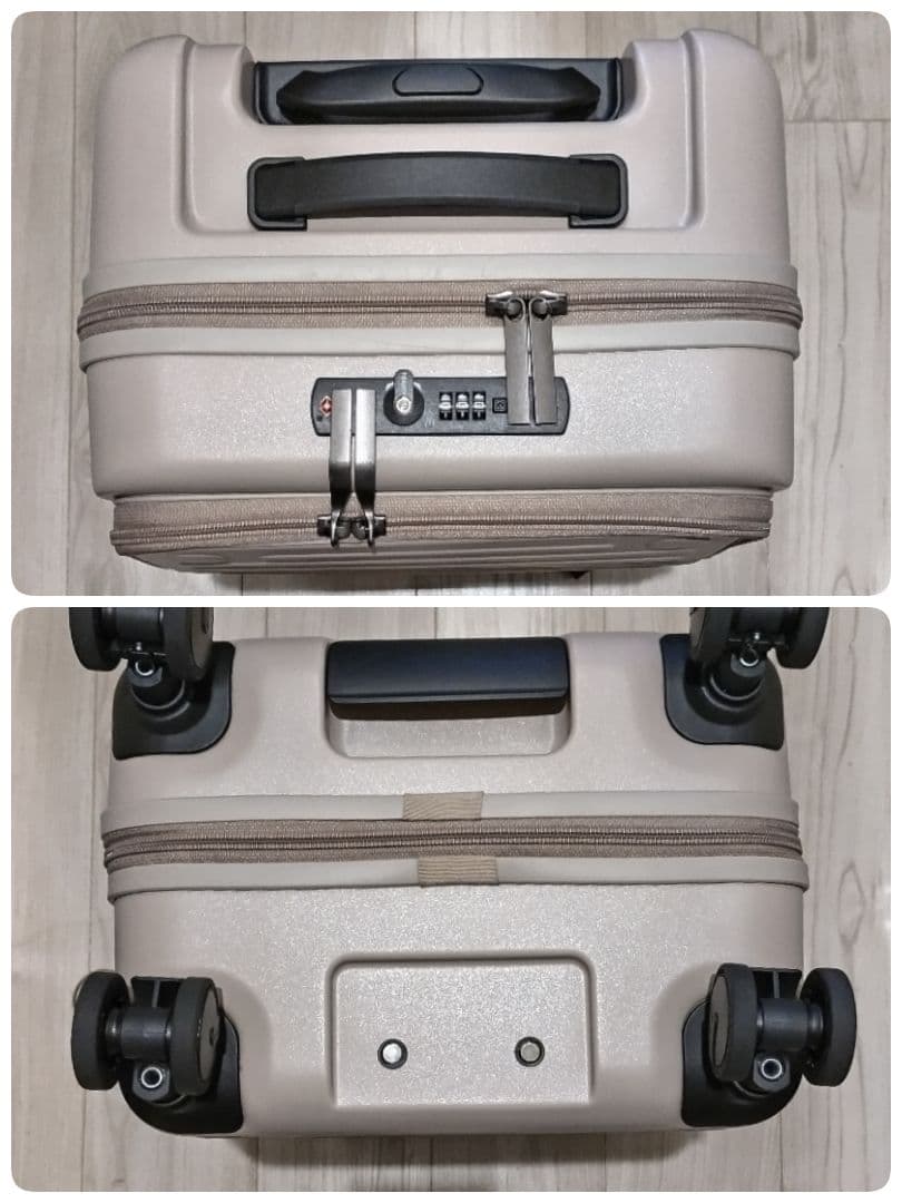 美品　OLTIMO　キャスターロック　TSA フロントオープン　機内持ち込み