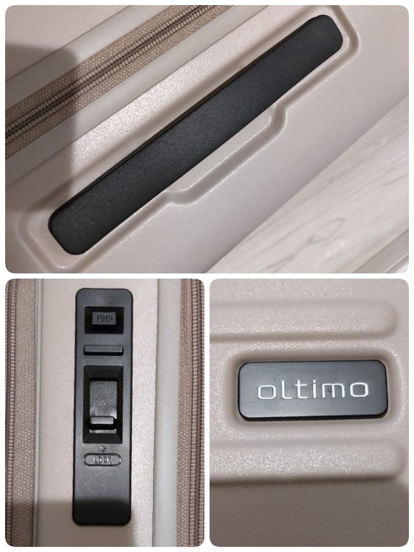 美品　OLTIMO　キャスターロック　TSA フロントオープン　機内持ち込み