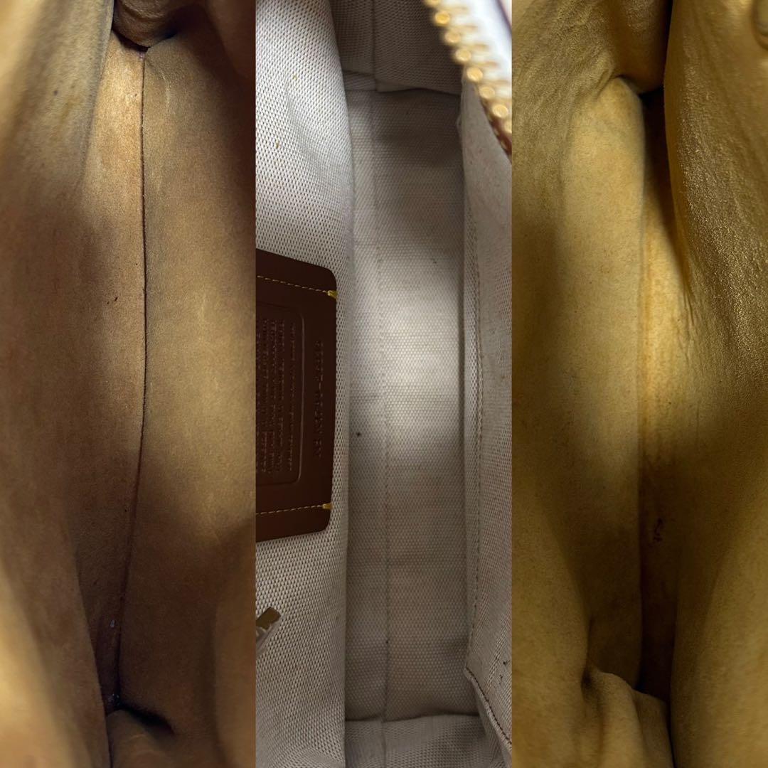 【極美品】コーチ ローグ25 2way ハンドバッグ レザー 斜め掛け 花柄