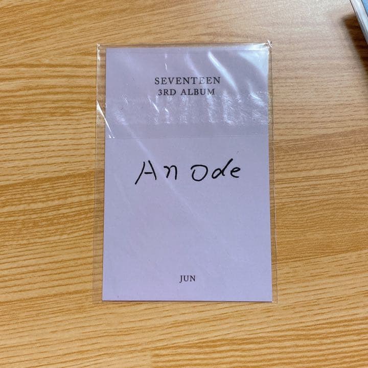 SEVENTEEN サノク トレカ fear ジュン