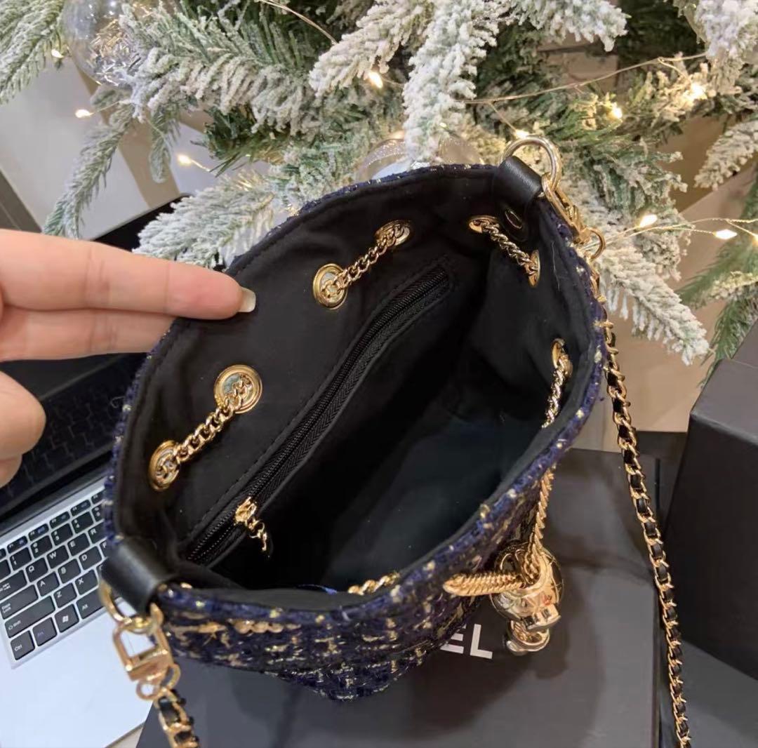 CHANEL ノベルティ ショルダーバッグ 巾着ショルダーバッグ 箱無し