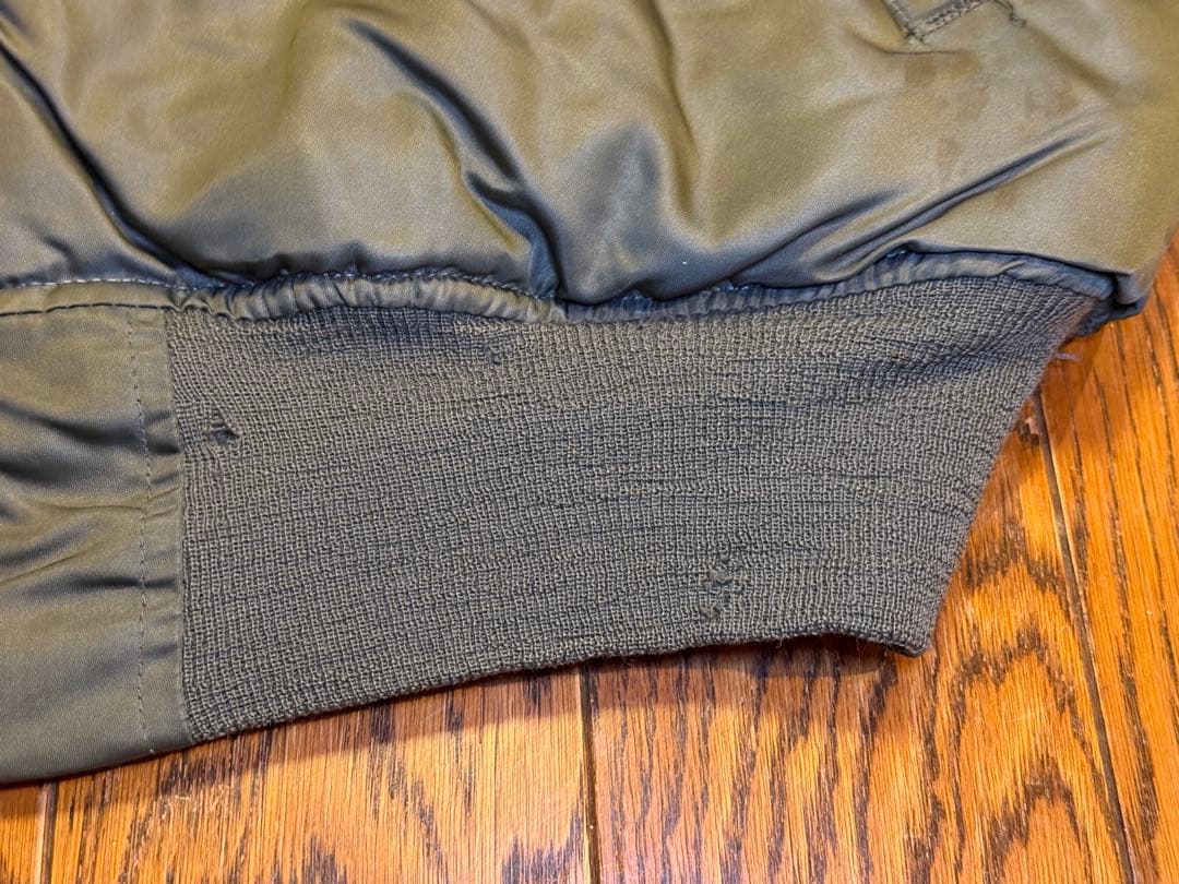 ★米軍 実物 1968年契約 MA-1 Dタイプ サイズMEDIUM