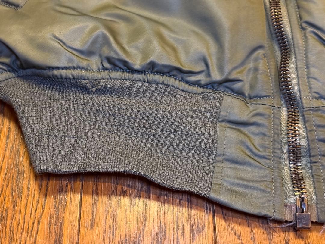 ★米軍 実物 1968年契約 MA-1 Dタイプ サイズMEDIUM