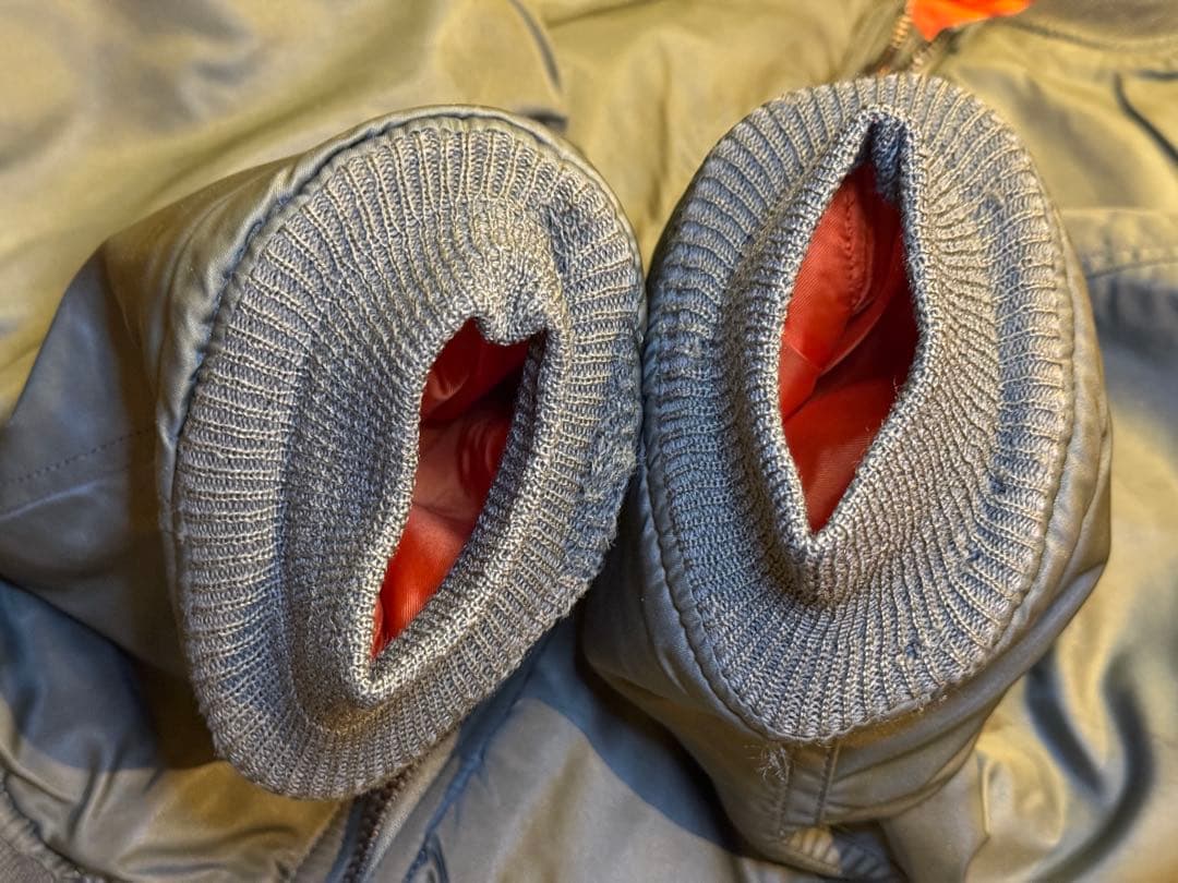 ★米軍 実物 1968年契約 MA-1 Dタイプ サイズMEDIUM