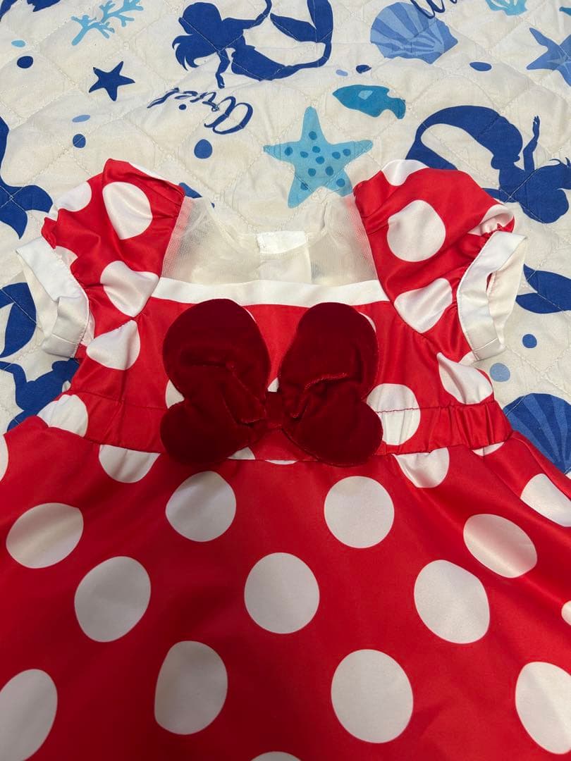 ビビディバビディブティック　ミニーちゃんドレス　サイズ100