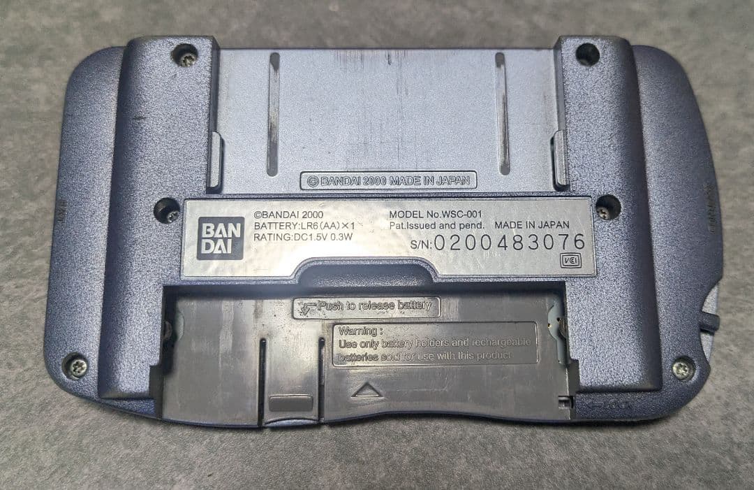 ワンダースワンカラー　ワンダースワンクリスタル　スワンクリスタル　ジャンク