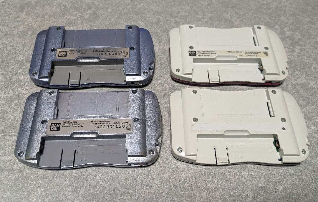 ワンダースワンカラー　ワンダースワンクリスタル　スワンクリスタル　ジャンク