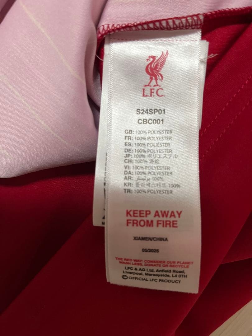 リヴァプール 来日限定ユニフォーム リバプール Liverpool