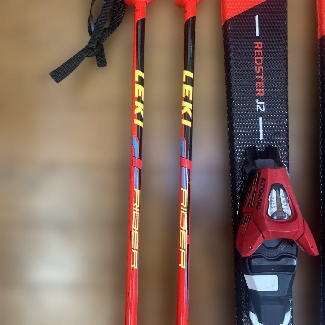 子供用　ATOMIC アトミック　スキーセット 140㎝