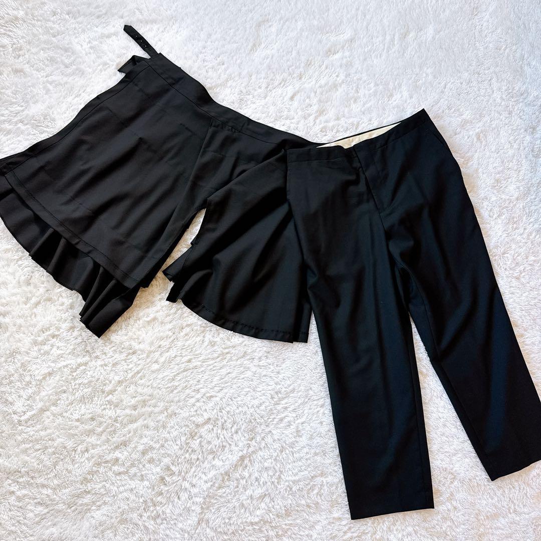 ブラックコムデギャルソン フリルスカート付きパンツ 初期 M