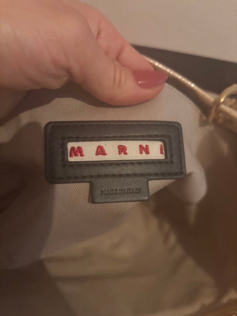 マルニ☆MARNI☆ハンドバッグ☆カゴバック☆クリア☆トート☆美品