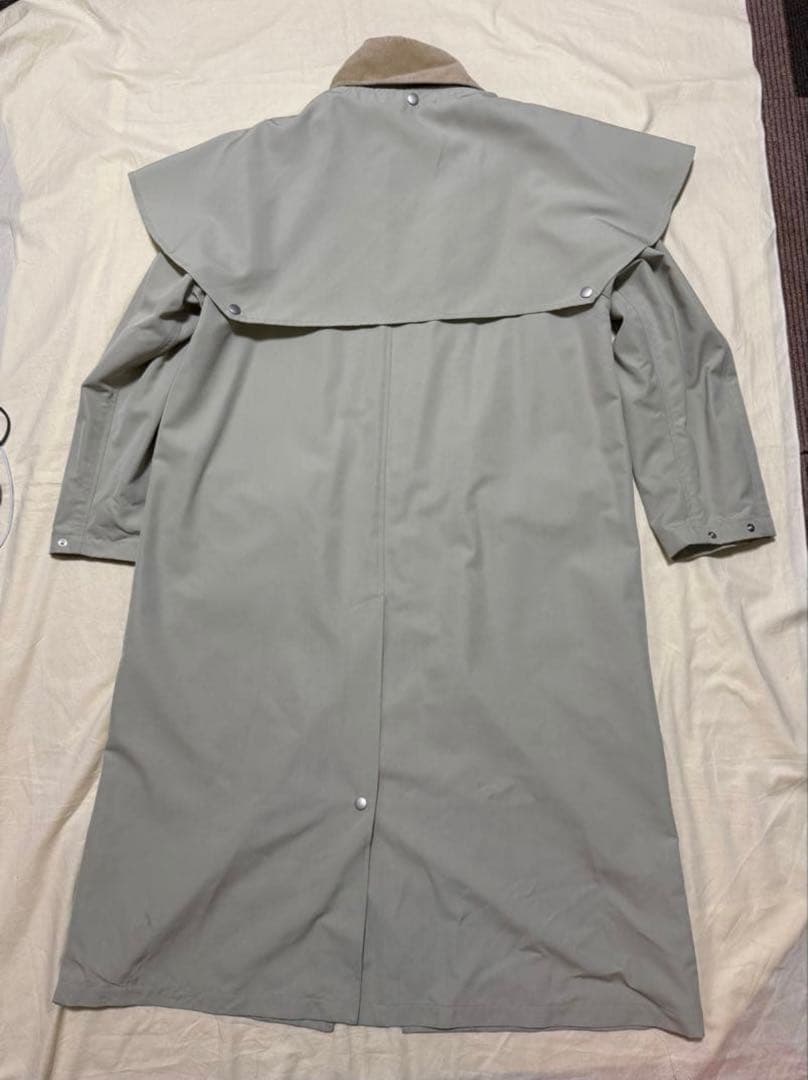 AURALEE WOOL MAX CANVAS COAT カーキグリーン