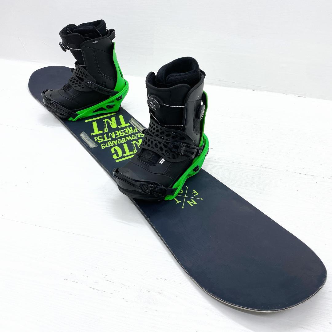 FNTC TNT メンズ スノーボード スノボー セット 153cm 27.5