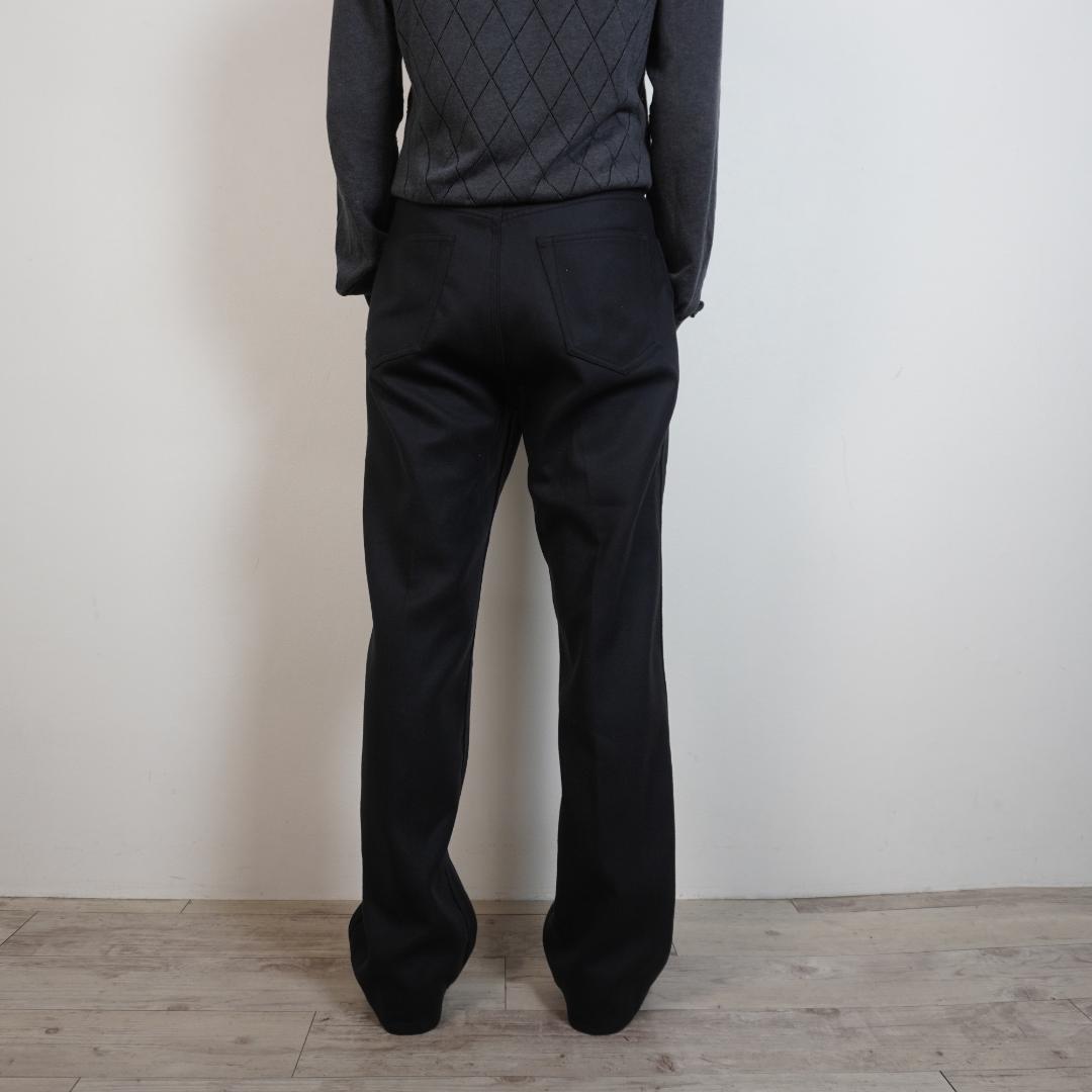 AURALEE シングルノータックスラックスパンツ 黒/AZ89