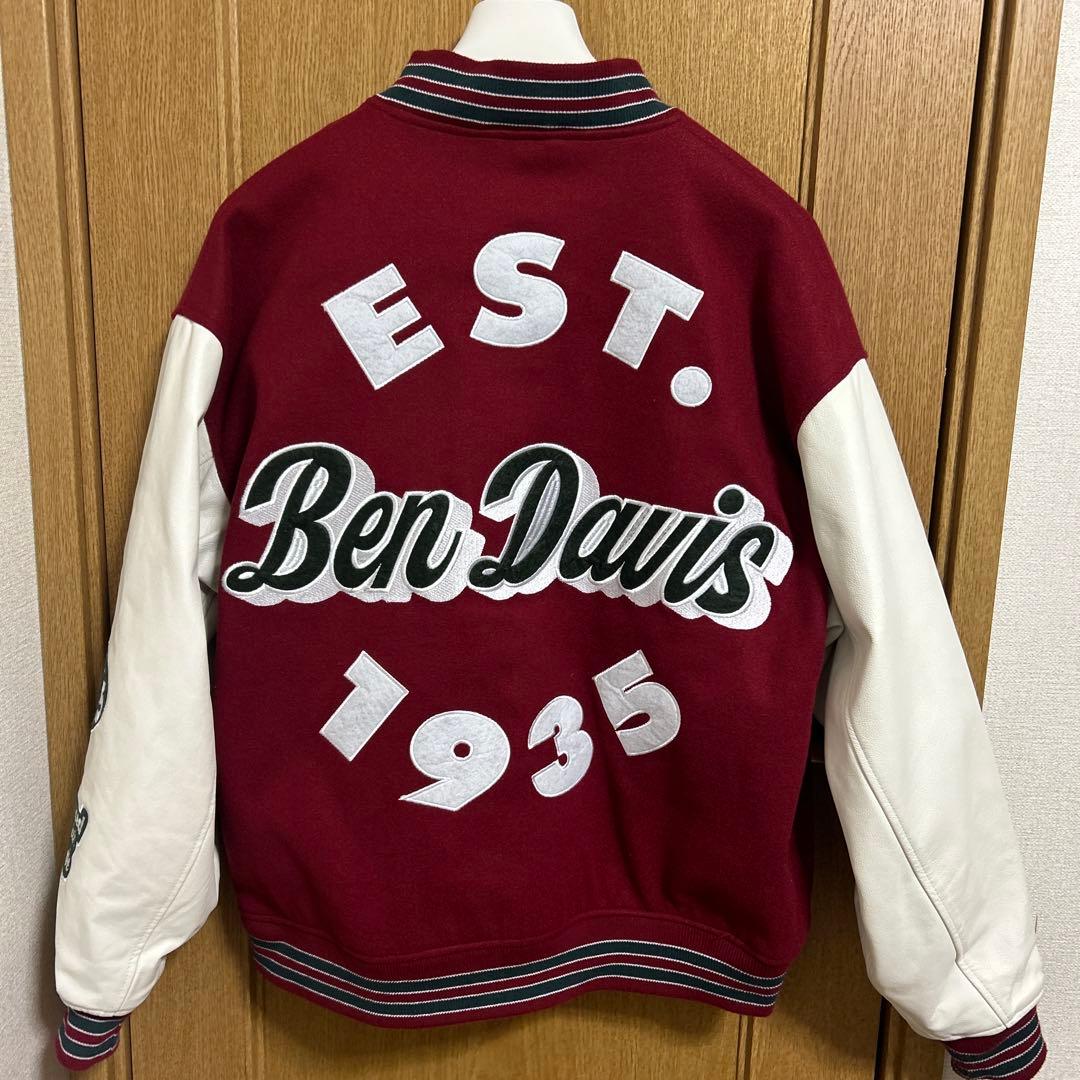 Ben Davis スタジャン M バーガンディ