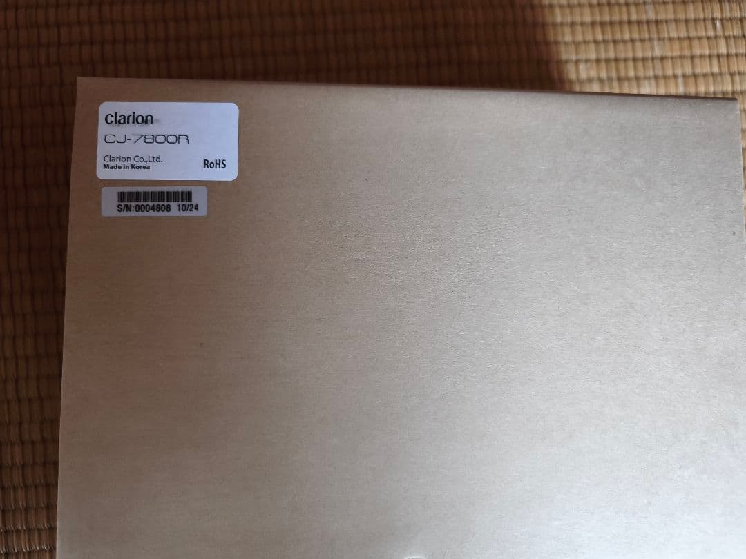 【新品】clarion バックカメラ+モニター CR8600 CJ7800