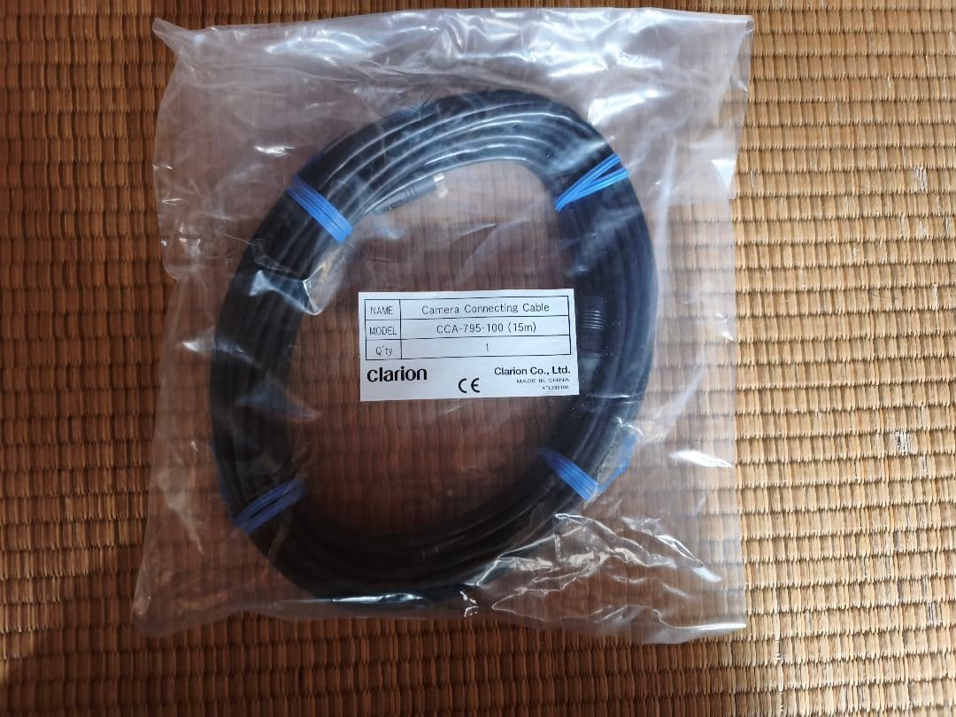 【新品】clarion バックカメラ+モニター CR8600 CJ7800