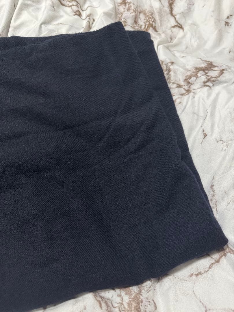 COMOLI 23AW カシミヤストール Navy