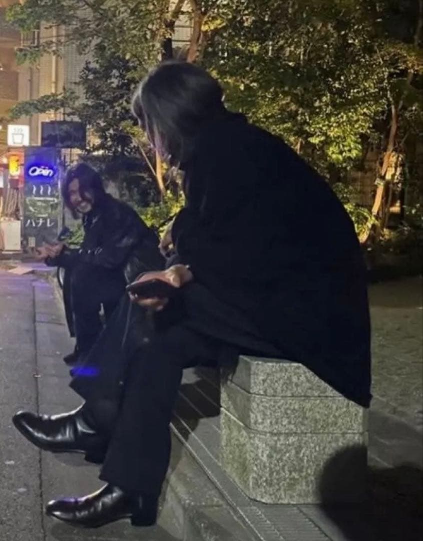 COMOLI 23AW カシミヤストール Navy