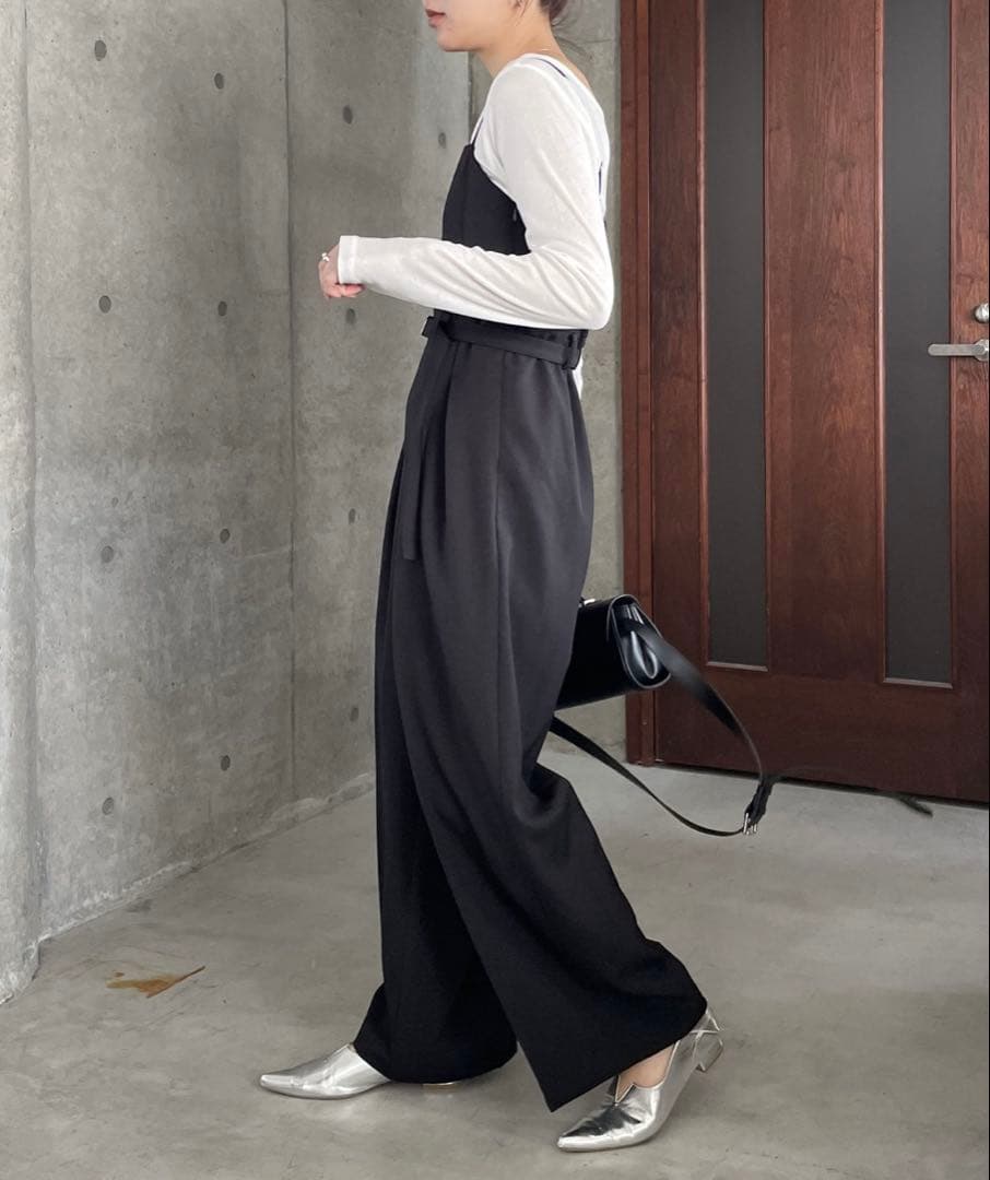 【25AW】美品★CAPRICIEUX LE'MAGE／ベアロンパース／36