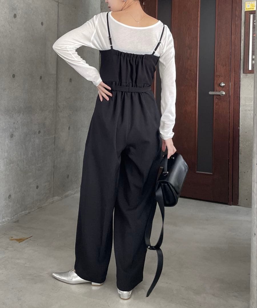 【25AW】美品★CAPRICIEUX LE'MAGE／ベアロンパース／36