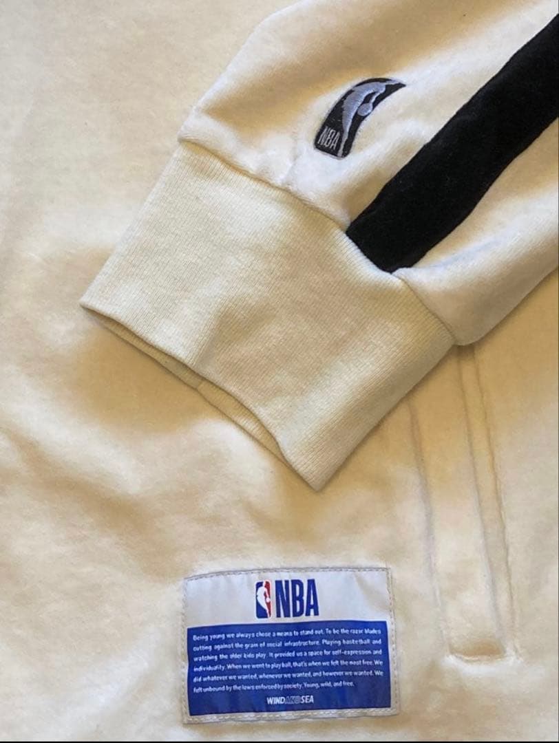 サンアントニオ・スパーズ WINDANDSEA ベロアセットアップ