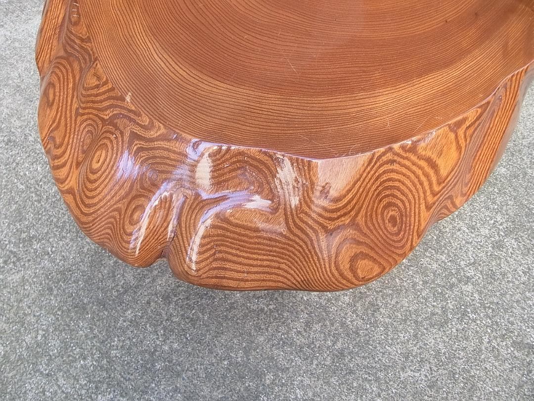 y*i様 1枚板　座卓　テーブル　木製　輪切り