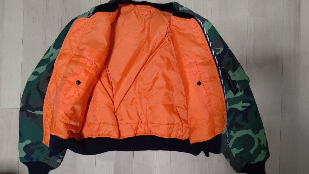 美品 corinth MA-1 迷彩 SIZE XL