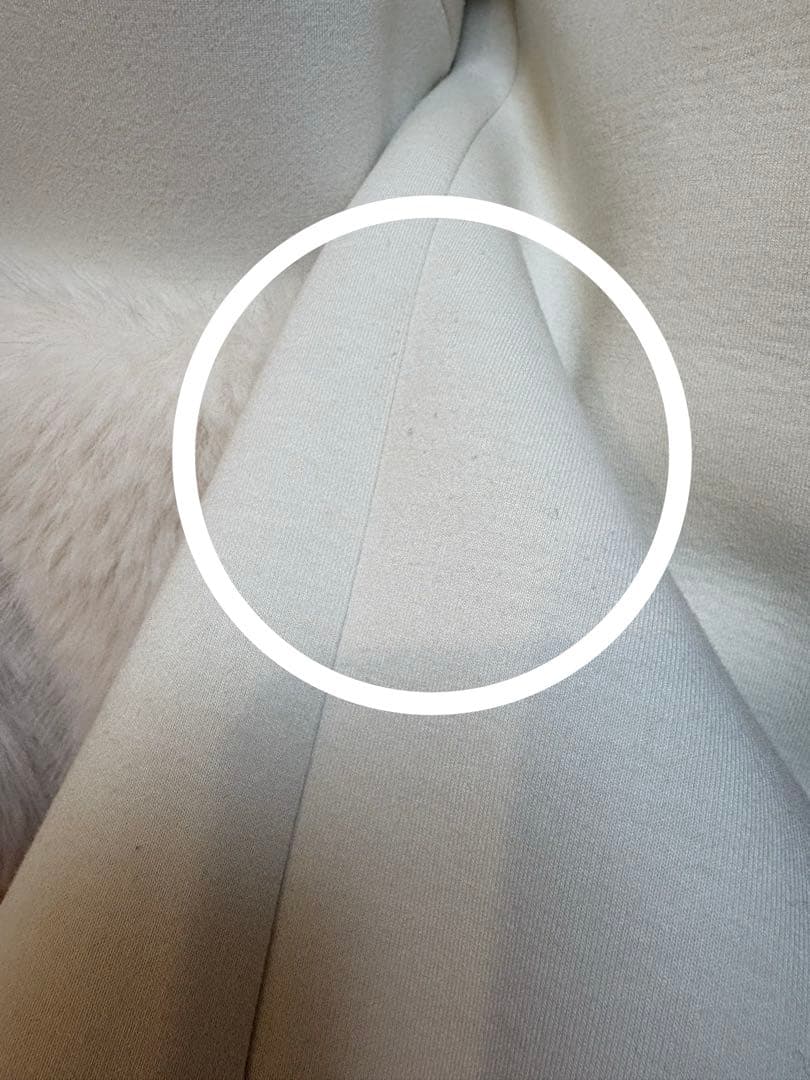 CELFORD セルフォード 裾ファーブルゾン オフホワイト 36