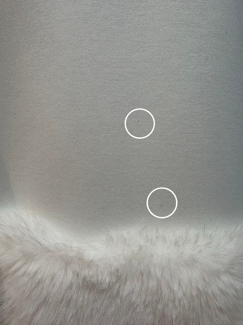 CELFORD セルフォード 裾ファーブルゾン オフホワイト 36