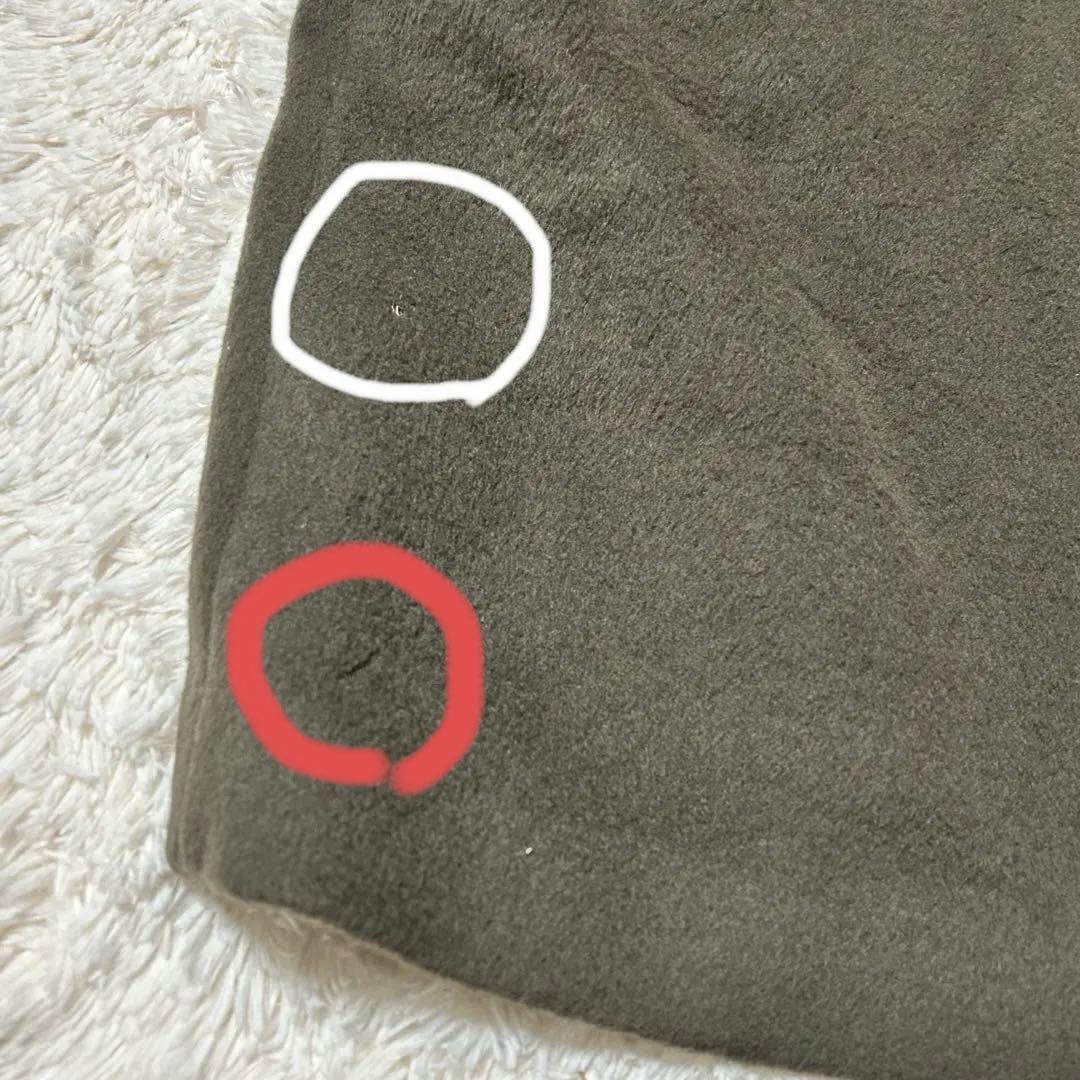 TICCA ティッカ　テントコート　カーキ　ダブルブレストコート　F