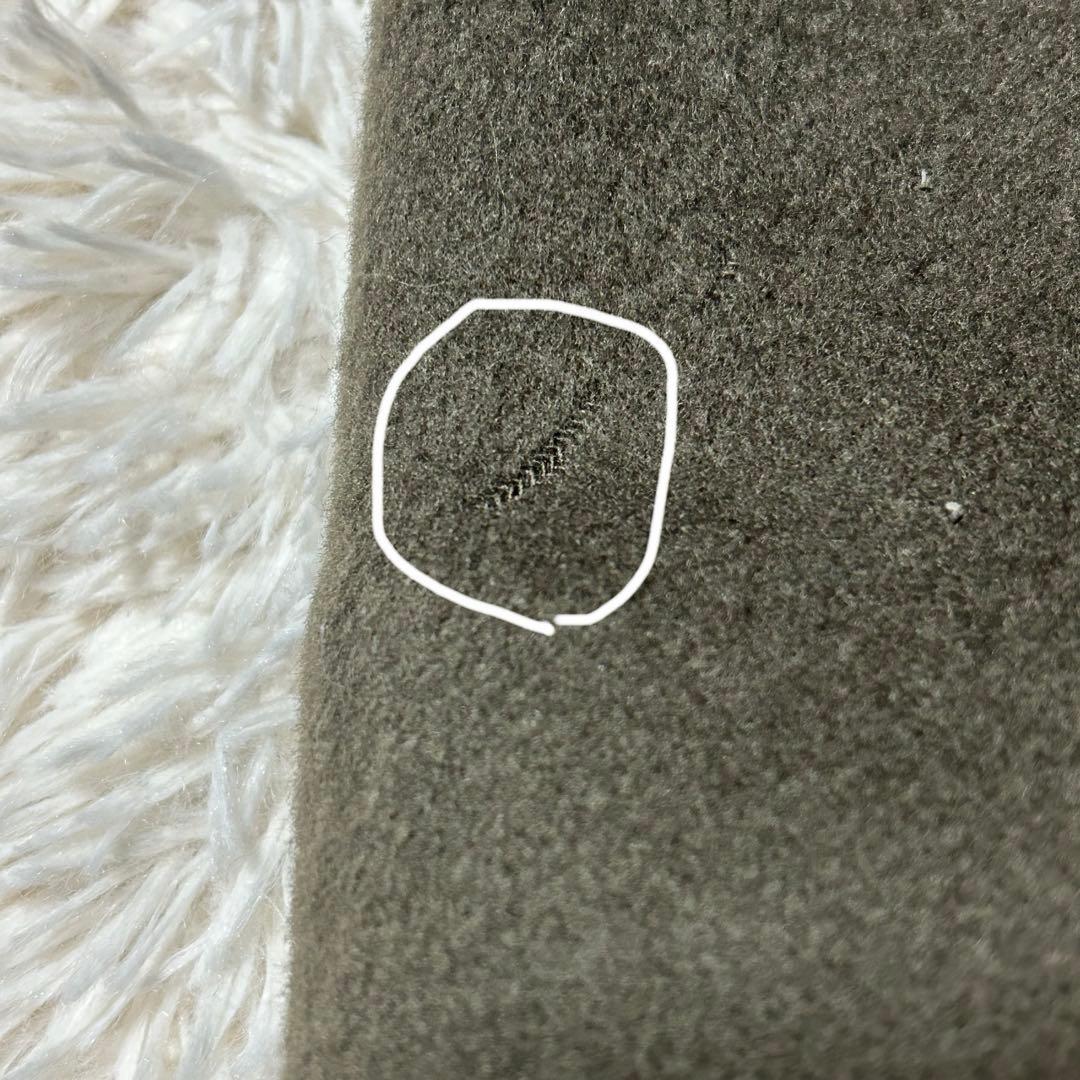 TICCA ティッカ　テントコート　カーキ　ダブルブレストコート　F