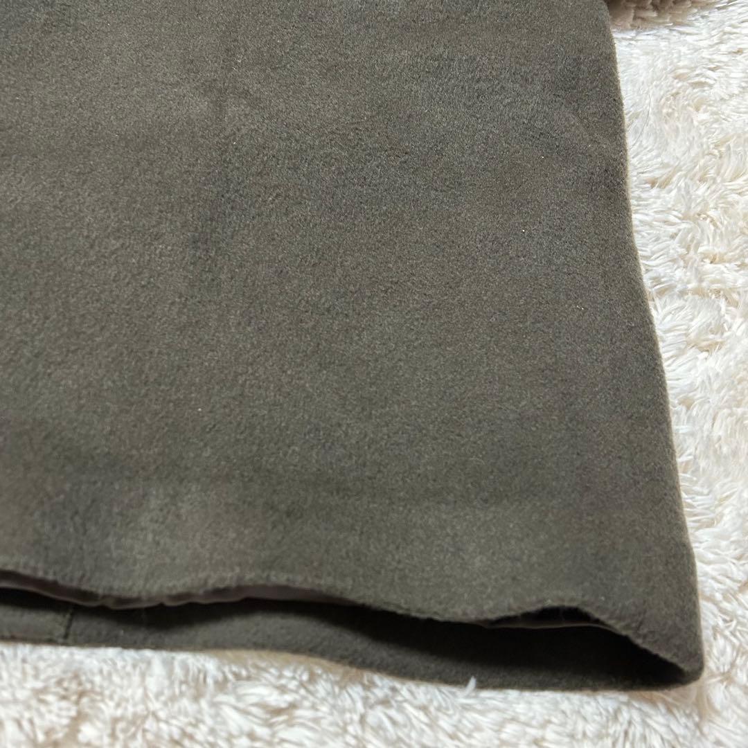 TICCA ティッカ　テントコート　カーキ　ダブルブレストコート　F