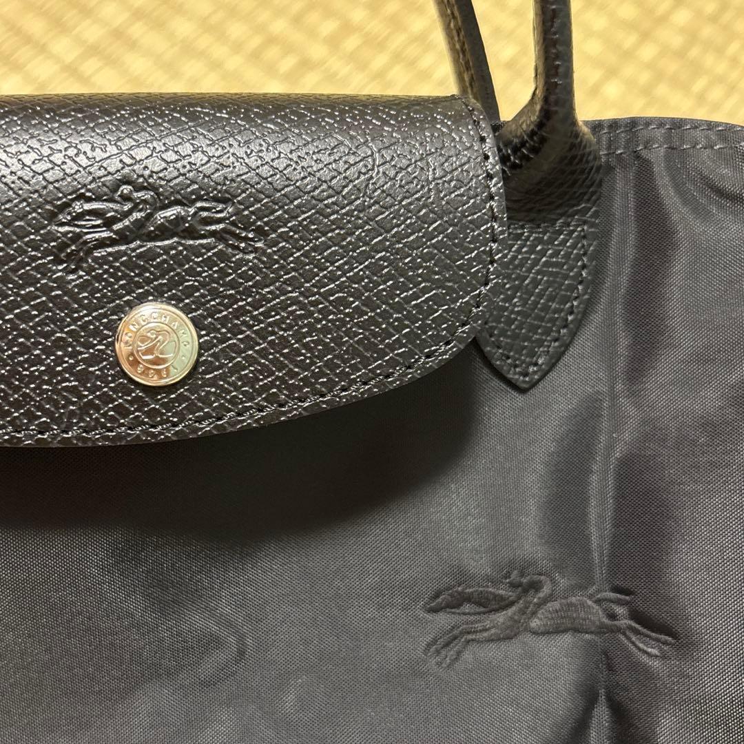 美品✨ロンシャン ルプリアージュ クラブ Sサイズ ハンドバッグ ミニトート黒