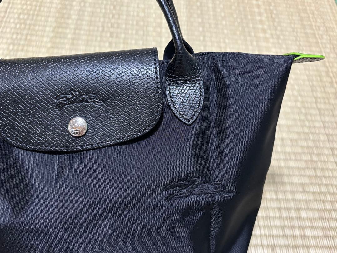 美品✨ロンシャン ルプリアージュ クラブ Sサイズ ハンドバッグ ミニトート黒